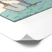 The Earth, 1925 (kleurenlitho) Poster (Hoek)