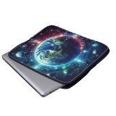 The Earth and Her Siblings on 15" Electronics Bag Laptop Sleeve (Voorkant onderkant)