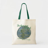 The Earth He Formed Tote Bag (Voorkant)