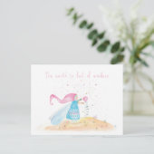 The earth is full of wonders briefkaart (Staand voorkant)