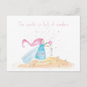 The earth is full of wonders briefkaart (Voorkant)