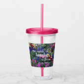 The Earth Laughs in Flowers Floral Garden Acryl Drinkbeker (Voorkant)