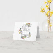 The Earth Laughs in Flowers Kaart (Gele Bloem)