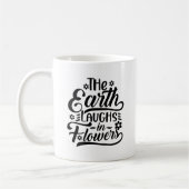 The Earth Laughs in Flowers Typography Mok (Links)