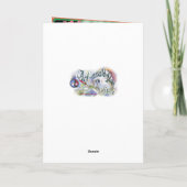 The Earth Power Card Feestdagen Kaart (Achterkant)