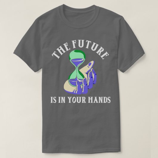 The Earth Uour Time Milieuactiviste redt de planee T-shirt (Design voorkant)