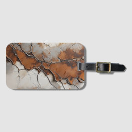 "The Earth's Clay" Acryl Bagagelabel