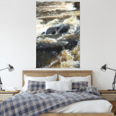 The Earths Pulse Canvas Afdruk (Insitu (Slaapkamer))