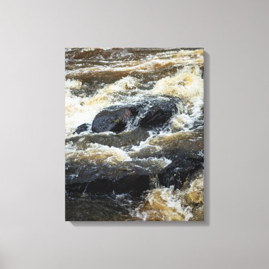 The Earths Pulse Canvas Afdruk (Voorkant)