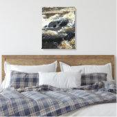 The Earths Pulse Canvas Afdruk (Insitu (Slaapkamer))