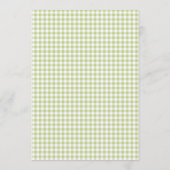 The Easter egg is painted by the chickens Kaart (Achterkant)