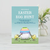 The Easter egg is painted by the chickens Kaart (Staand voorkant)