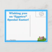 The Easter Goose Photo Frame Feestdagenkaart (Achterkant)