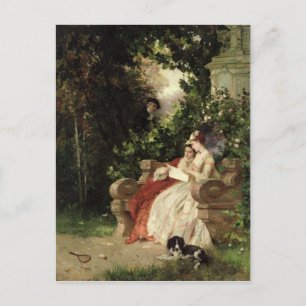 The Eavesdropper, 1868 Briefkaart