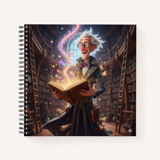 The Eccentric Librarian’s Notebook Notitieboek (Voorkant)