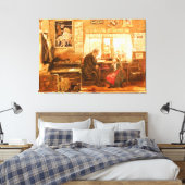 The Echo of 1000 Hours Canvas Afdruk (Insitu (Slaapkamer))