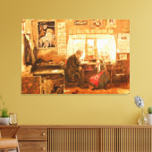 The Echo of 1000 Hours Canvas Afdruk (Insitu (Woonkamer))