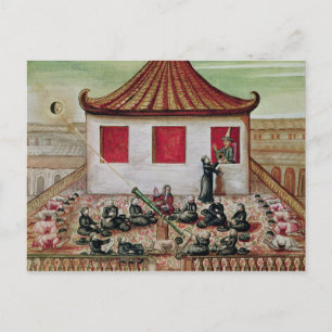 The Eclipse of the Sun in Siam in 1688 Briefkaart