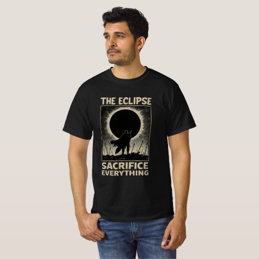 The Eclipse – Sacrifice Everything Manga Panel T-shirt (Voorkant volledig)