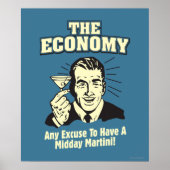 The Economy: Midday Martini Poster (Voorkant)