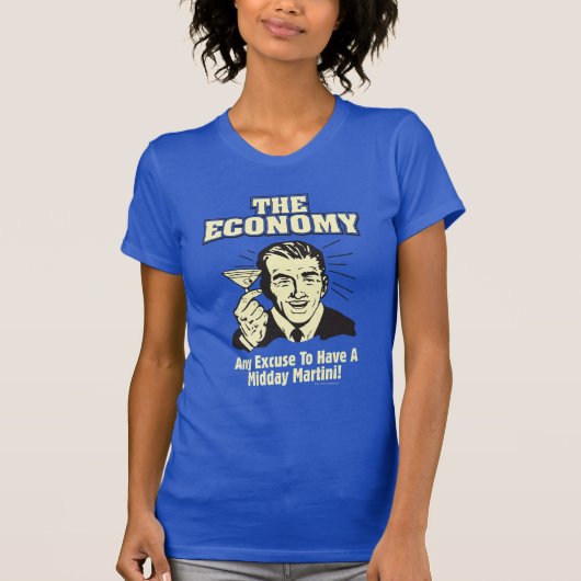 The Economy: Midday Martini T-shirt (Voorkant)