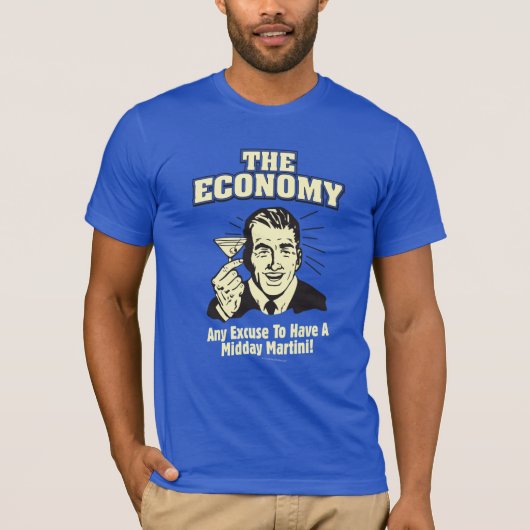 The Economy: Midday Martini T-shirt (Voorkant)