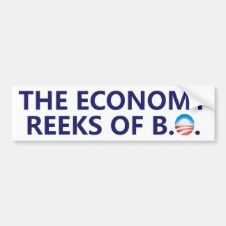 The Economy Reeks Bumpersticker