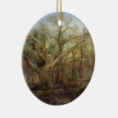 The Edge of Sherwood Forest, 1878 Keramisch Ornament (Rechts)