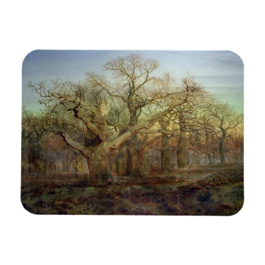 The Edge of Sherwood Forest, 1878 Magneet (Horizontaal)