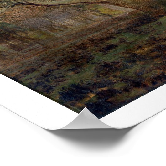 The Edge of Sherwood Forest, 1878 Poster (Hoek)