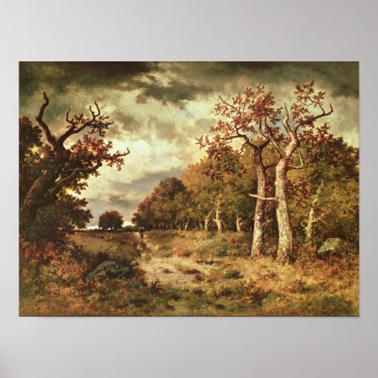 The Edge of the Forest, 1871 Poster (Voorkant)
