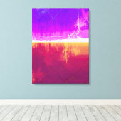 The Edge of the World 2014 Canvas Afdruk (Insitu (Houten vloer))