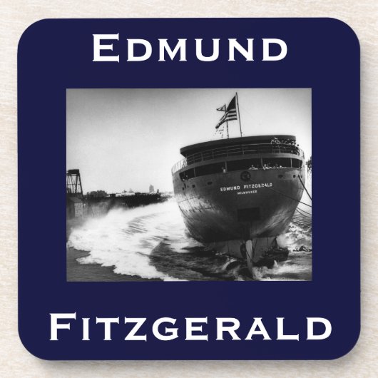 The Edmund Fitzgerald Bier Onderzetter (Voorkant)