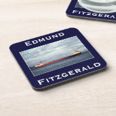 The Edmund Fitzgerald Bier Onderzetter (Linkerzijde)
