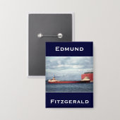 The Edmund Fitzgerald Button (Voorkant / Achterkant)