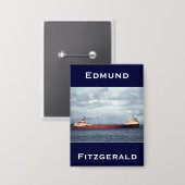 The Edmund Fitzgerald Button (Voorkant / Achterkant)