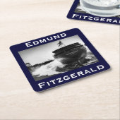 The Edmund Fitzgerald Kartonnen Onderzetters (Schuin)