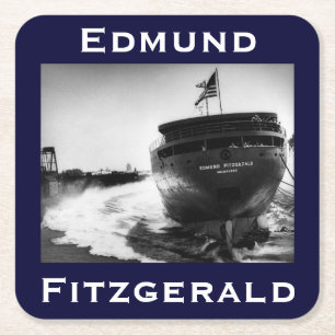 The Edmund Fitzgerald Kartonnen Onderzetters
