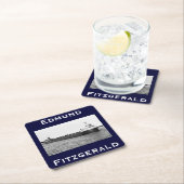 The Edmund Fitzgerald Kartonnen Onderzetters (Insitu)