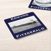 The Edmund Fitzgerald Kartonnen Onderzetters (Schuin)