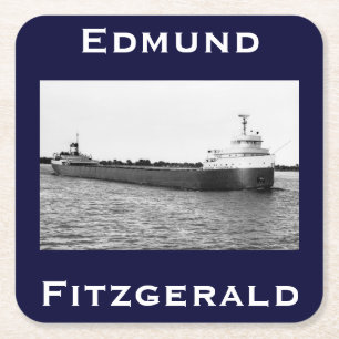 The Edmund Fitzgerald Kartonnen Onderzetters