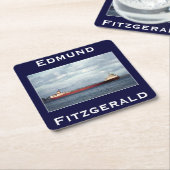 The Edmund Fitzgerald Kartonnen Onderzetters (Schuin)