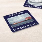 The Edmund Fitzgerald Kartonnen Onderzetters (Schuin)