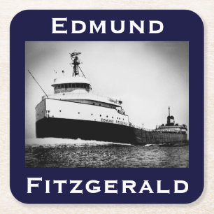 The Edmund Fitzgerald Kartonnen Onderzetters