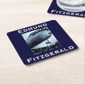 The Edmund Fitzgerald Kartonnen Onderzetters (Schuin)