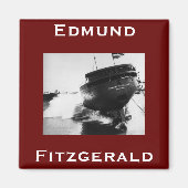 The Edmund Fitzgerald Magneet (Voorkant)