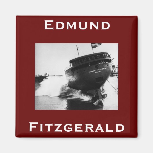 The Edmund Fitzgerald Magneet (Voorkant)