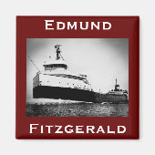 The Edmund Fitzgerald  Magneet (Voorkant)