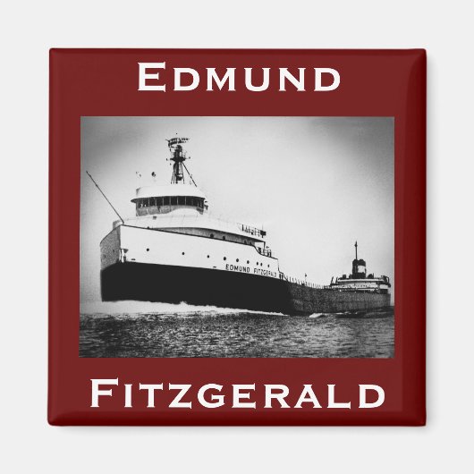 The Edmund Fitzgerald  Magneet (Voorkant)