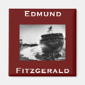 The Edmund Fitzgerald  Magneet (Voorkant)